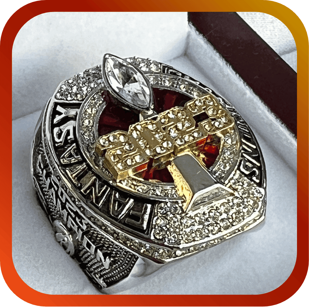 Texas Heat championship ring