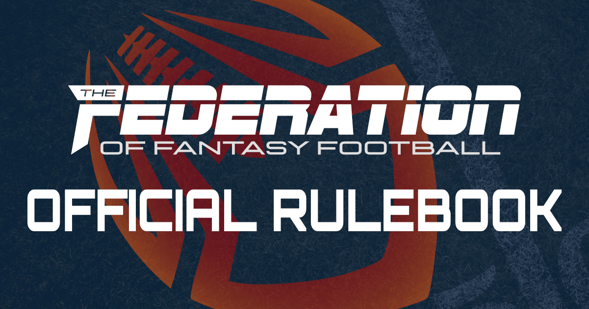2026 Official Redraft Rulebook