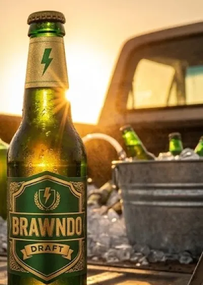 A bottle of Brawndo Draft